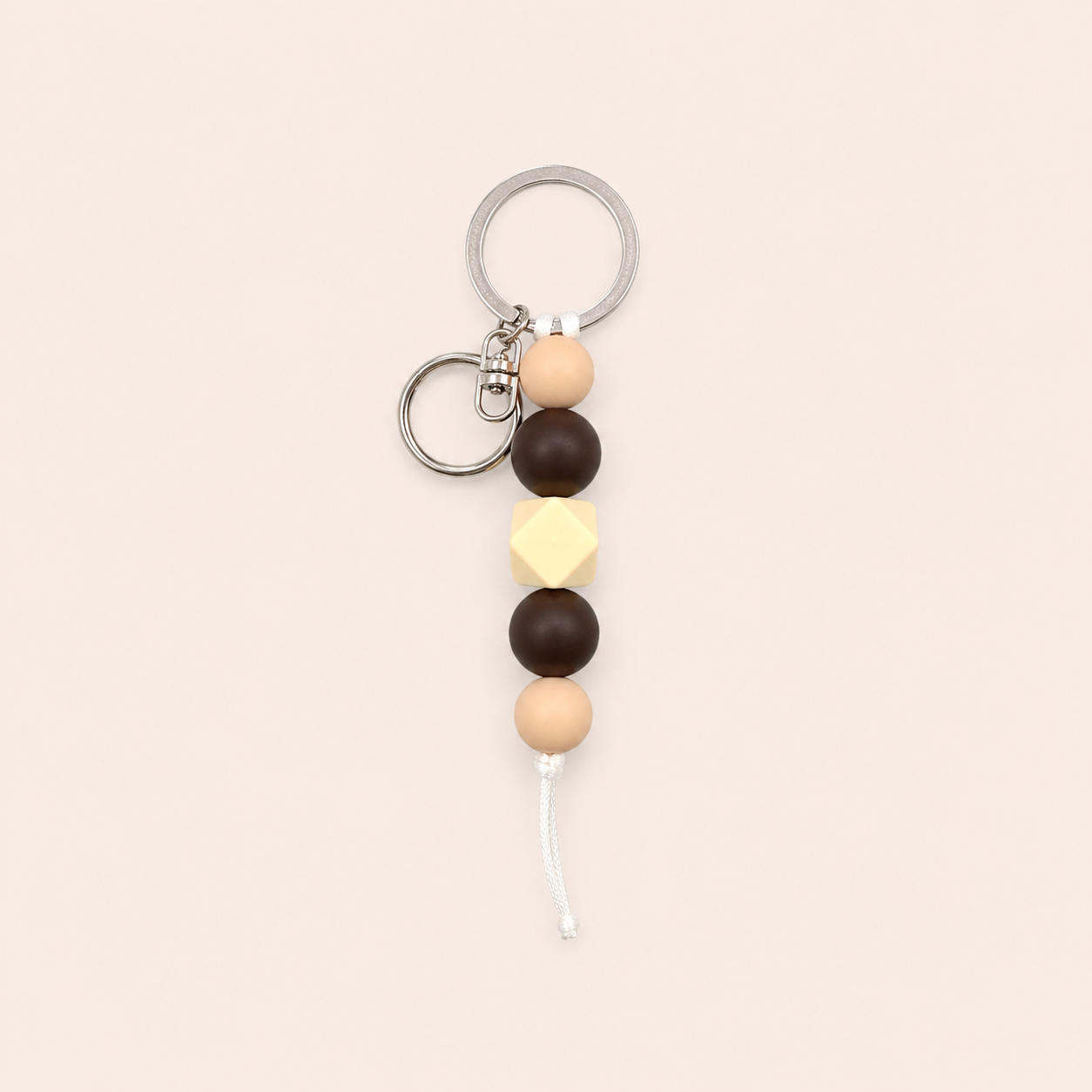 Porte-clés uni Chocolat
