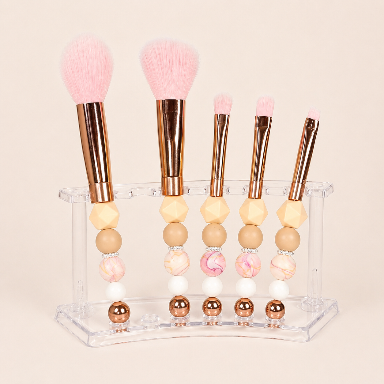 Ensemble de 5 pinceaux de maquillage Aurore boréale