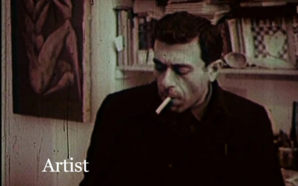 Thumbnail: Bahman Mohasses, Fish Figure, Untitled