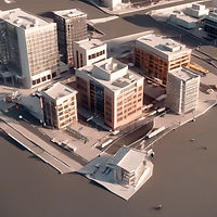 3D renders of commercial construction building being coordinated putting budgets together ...ows.jpg