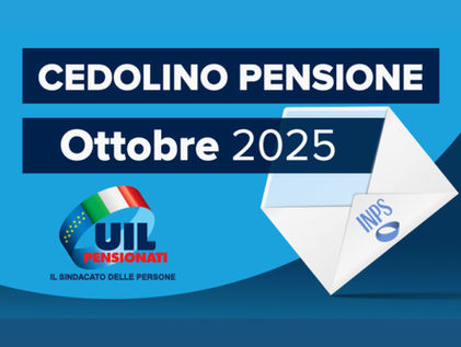 Cedolino pensione ottobre 2025