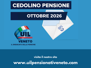 Cedolino pensione ottobre 2026