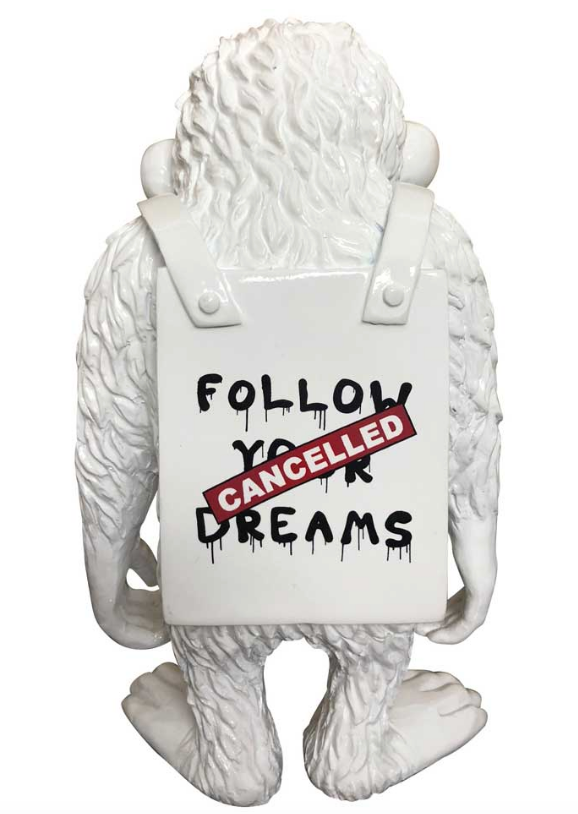 バンクシーモンキーサイン新品未開封