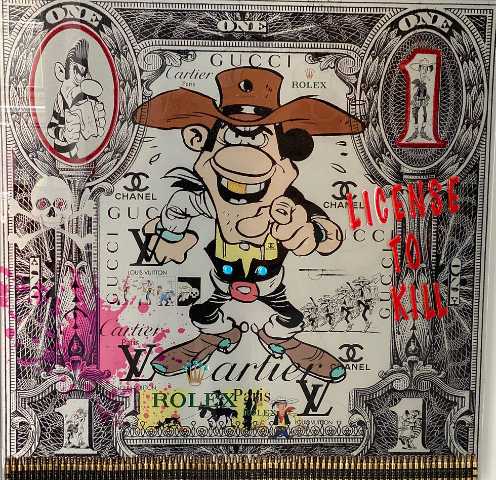 섬네일: LICENSE TO KILL - original - by Diederik van Apple