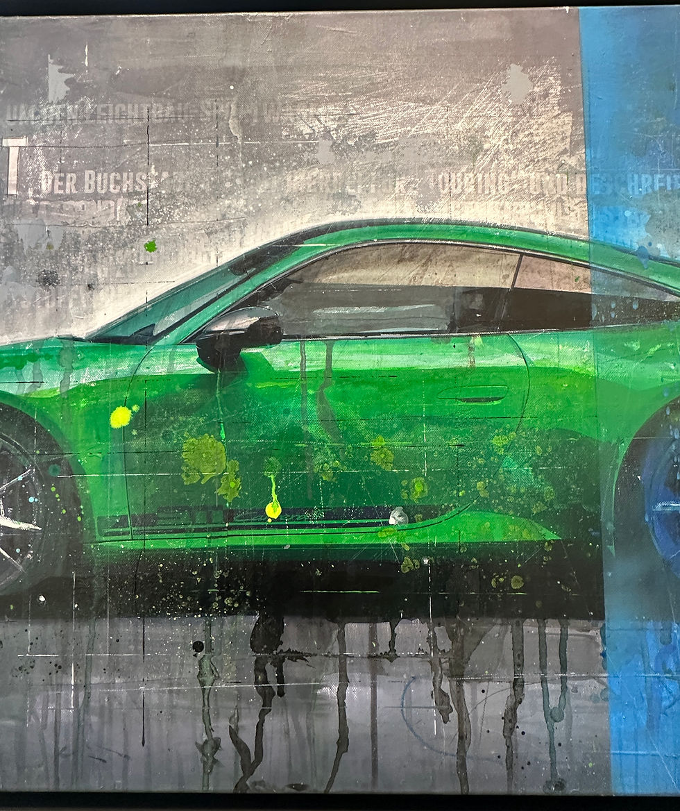 Miniature : 911 CARRERA T - Racing  Legend - original  - by M. Haub