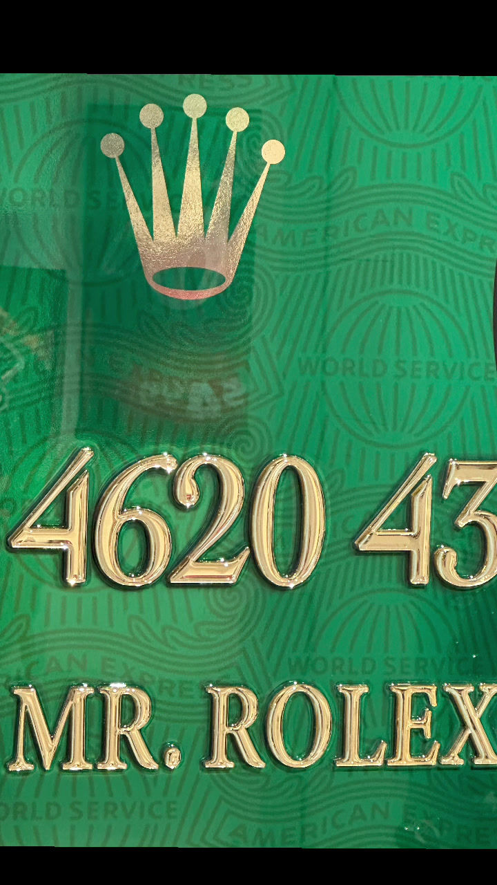 الصورة المصغرة: MR. GREEN WATCH - AMEX EDITION - original by Diederik van Apple