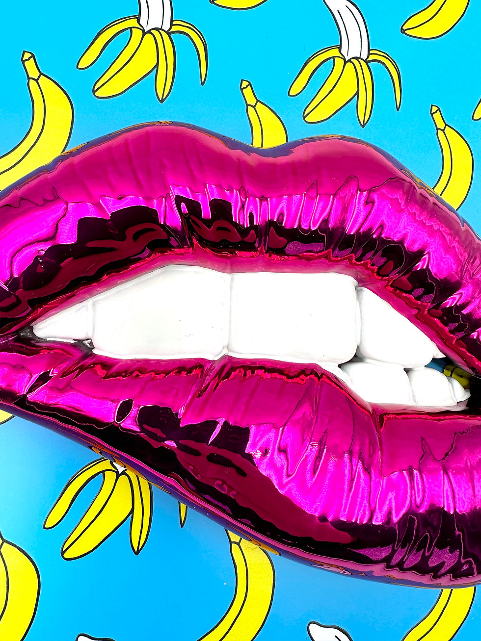 Miniatúra: Mhhhhhm Pink Edition - original - limited Edition - 26x26cm