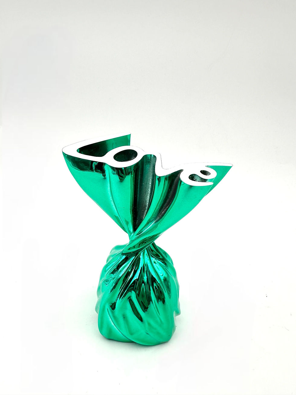 Sličica: BONBON LOVE - green - handmade