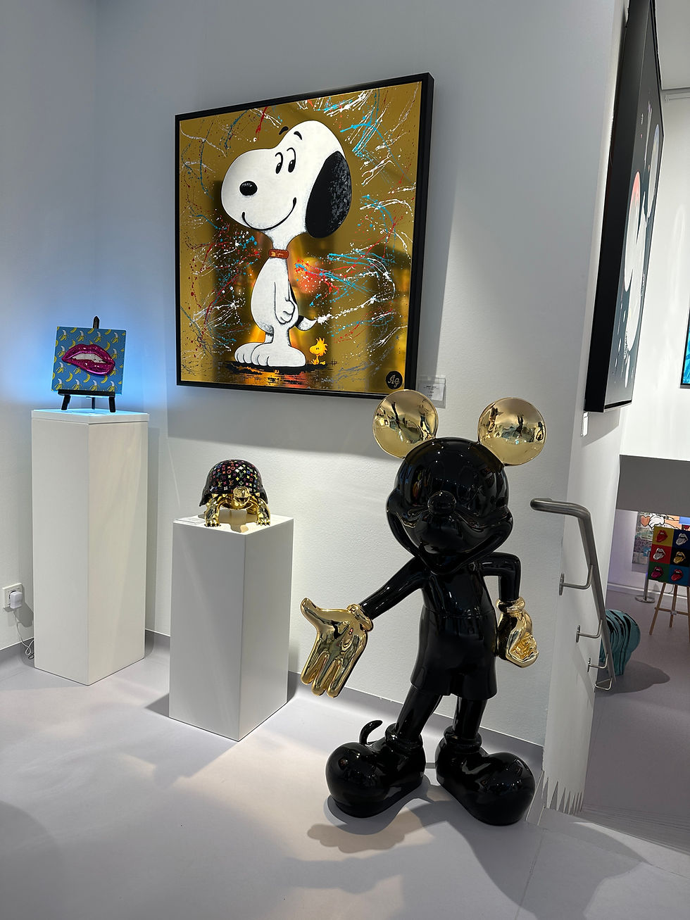 Thumbnail: MICKEY HELLO life size - 140cm