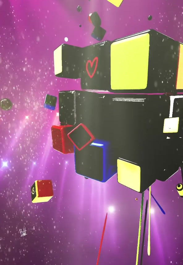 Sličica: RUBIK ETERNITY - by BOUTET - ein magischer Moment