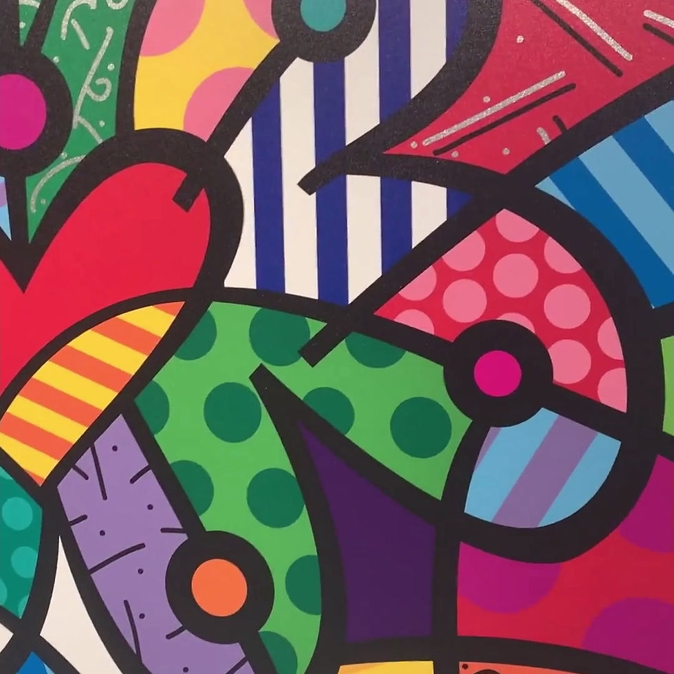 Indexkép: EVOLUTION - ROMERO BRITTO - LIMITED EDITION PRINT