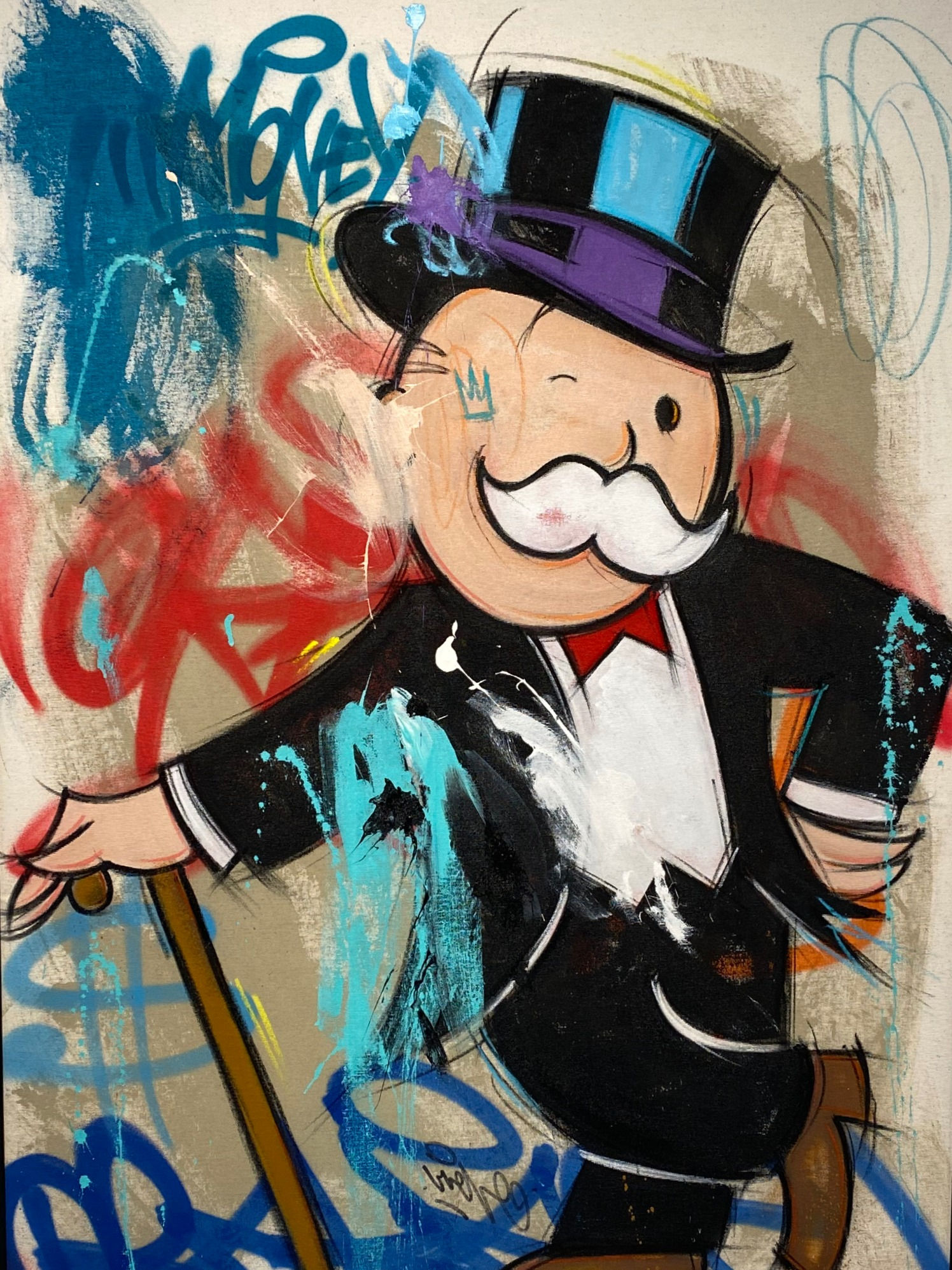MONOPOLY GUY "MONEY" - Mr. Oreke - original / unikat