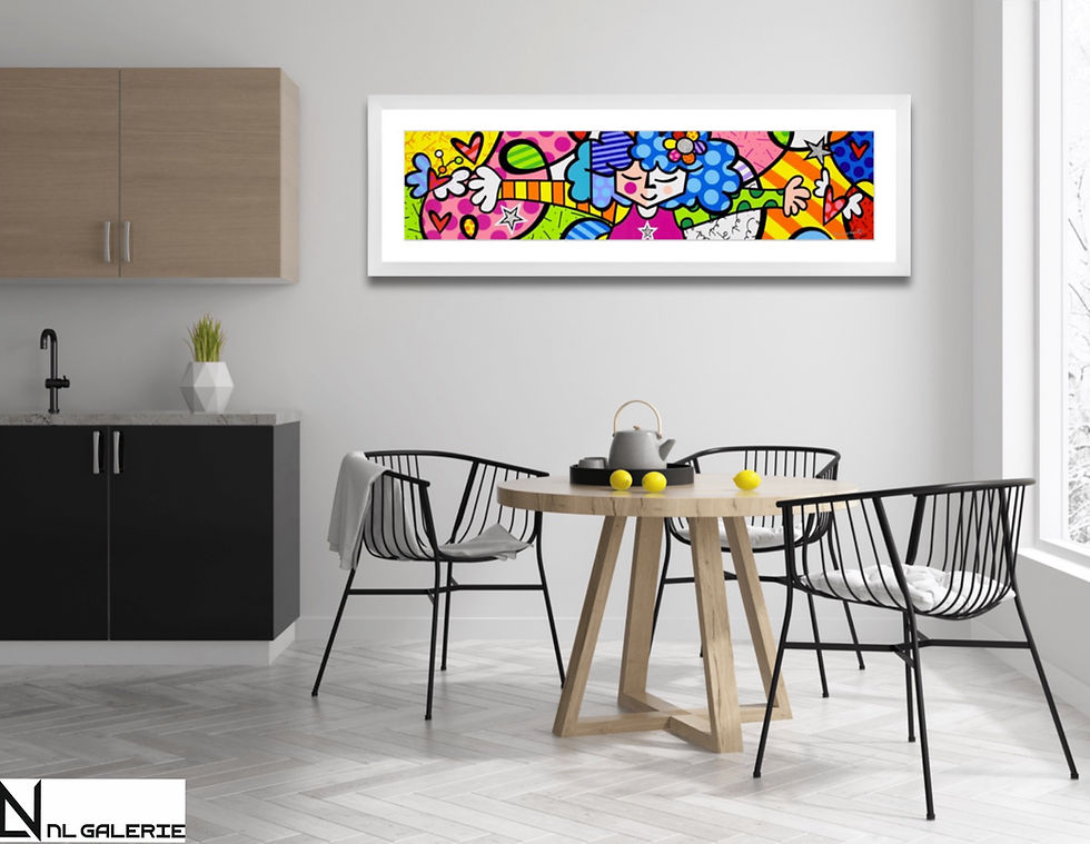 الصورة المصغرة: I LOVE YOU THAT MUCH - by Romero Britto