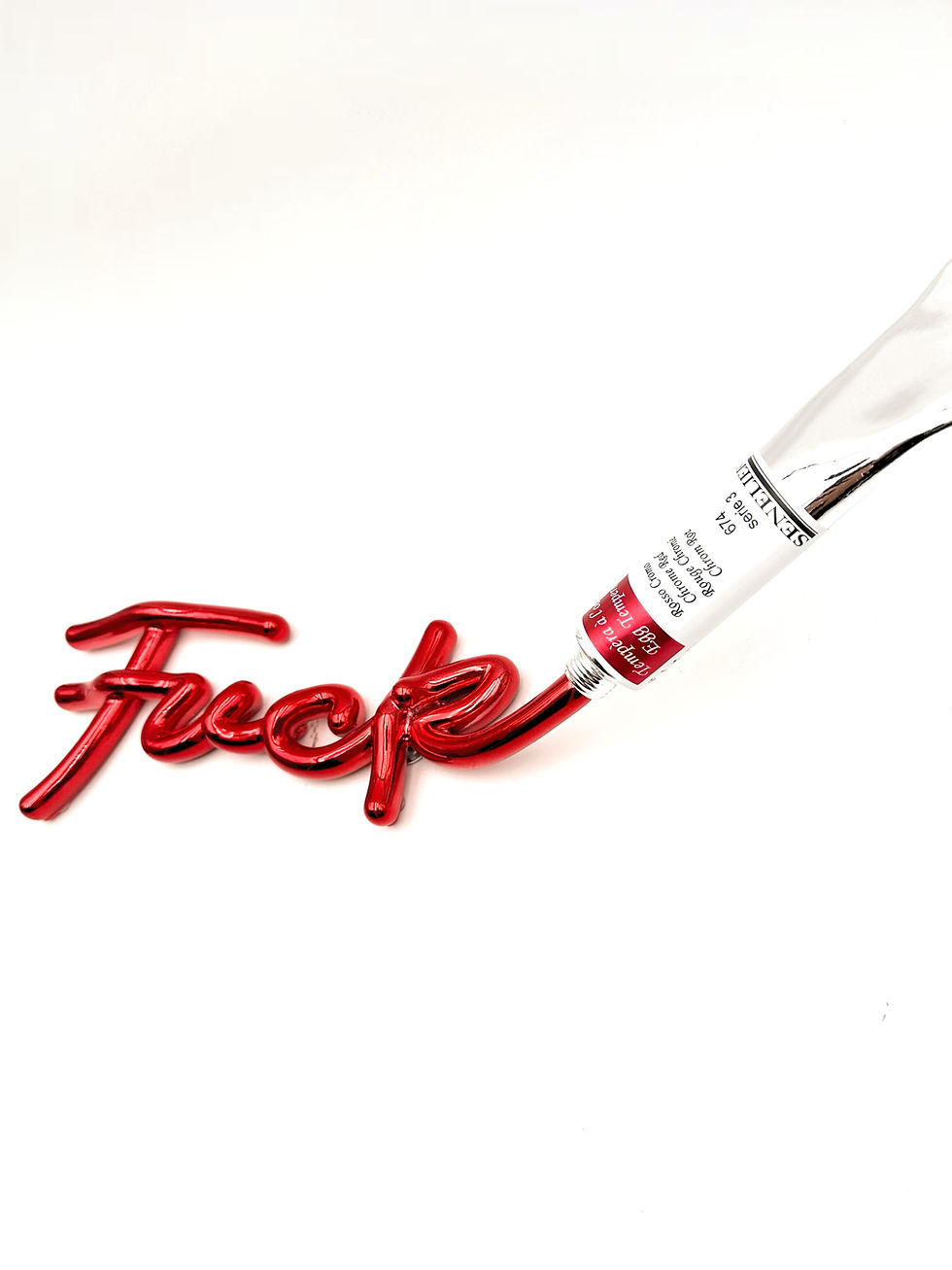 الصورة المصغرة: FUCK RED - original - limited Edition - handmade 