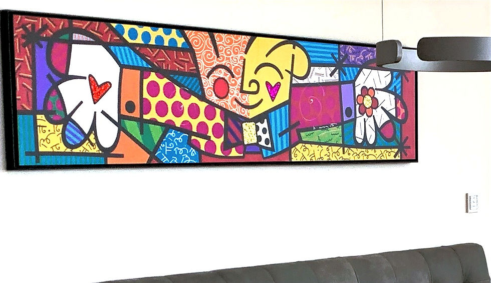 섬네일: THE HUG - by Romero Britto