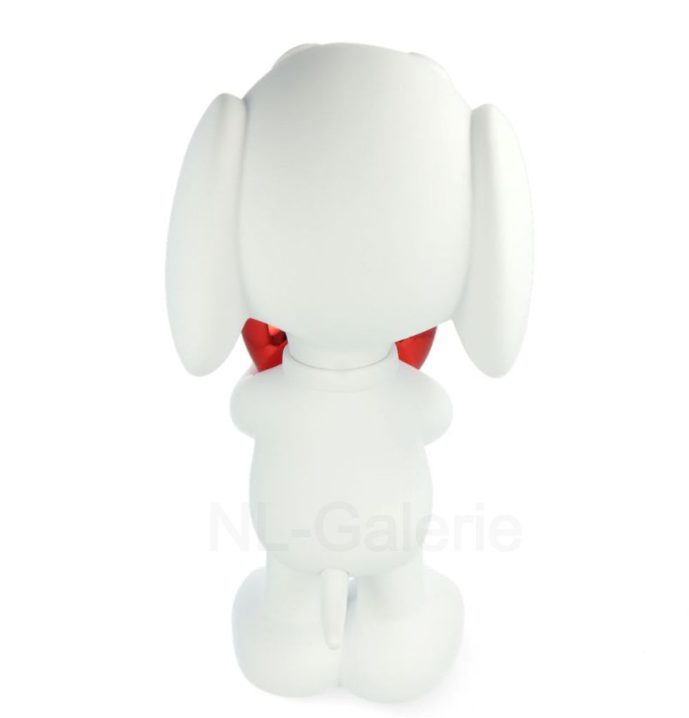Indexkép: SNOOPY HEART - white  & red chromed heart