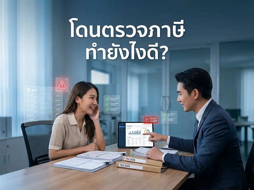 ยื่นภาษีบุคคล วิธีแก้ปัญหาเมื่อโดนสรรพากรเรียกตรวจย้อนหลัง