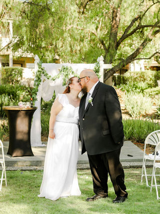 Pleasanton Wedding Bride and Groom Portrait