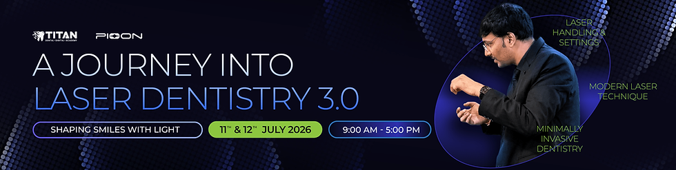 A JOURNEY INTO LASER DENTISTRY 3.0