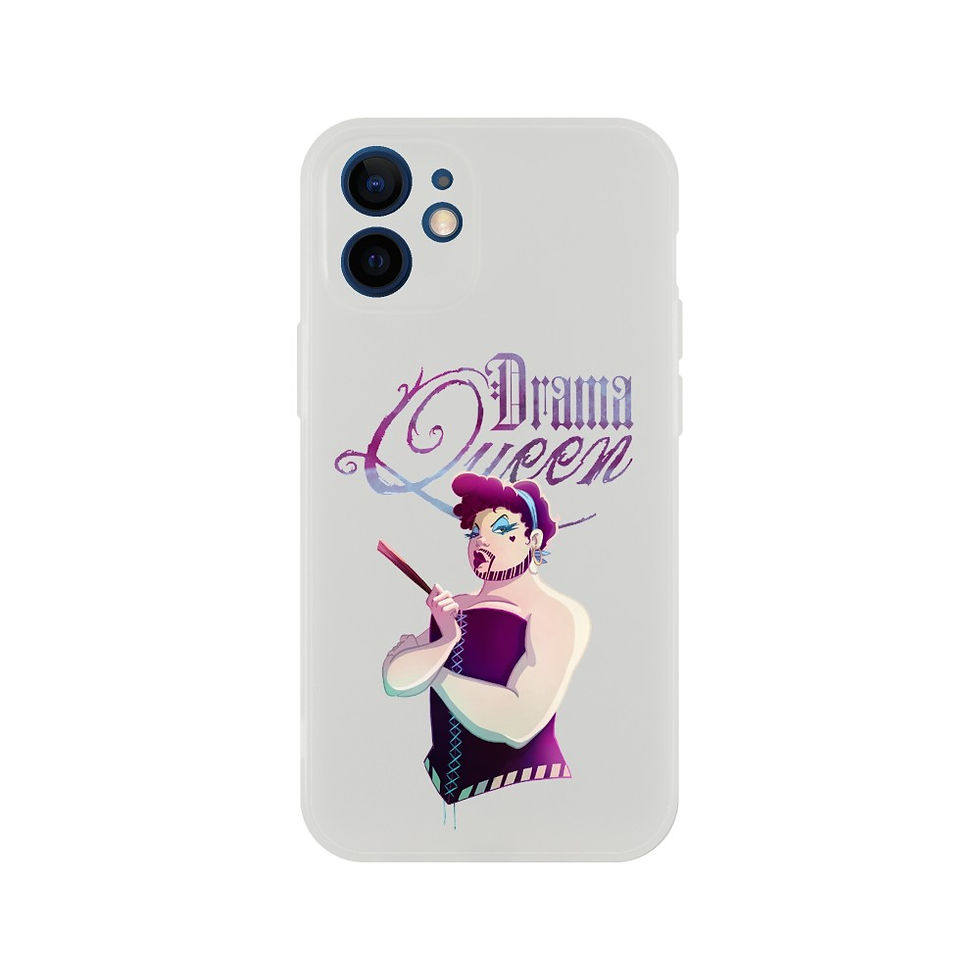 Miniature : Coque Flexi iphone - Drama Queen