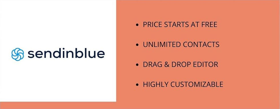Top 10 Best Email Marketing Tools an overview- Sendiblue