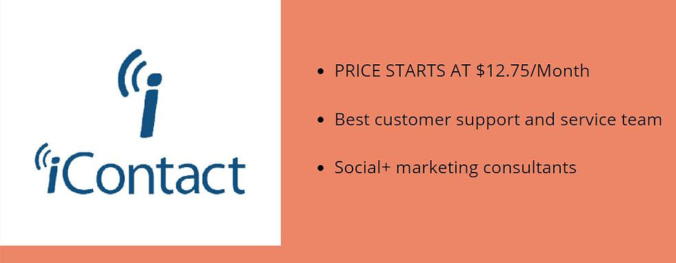 Top 10 Best Email Marketing Tools an overview- iContact