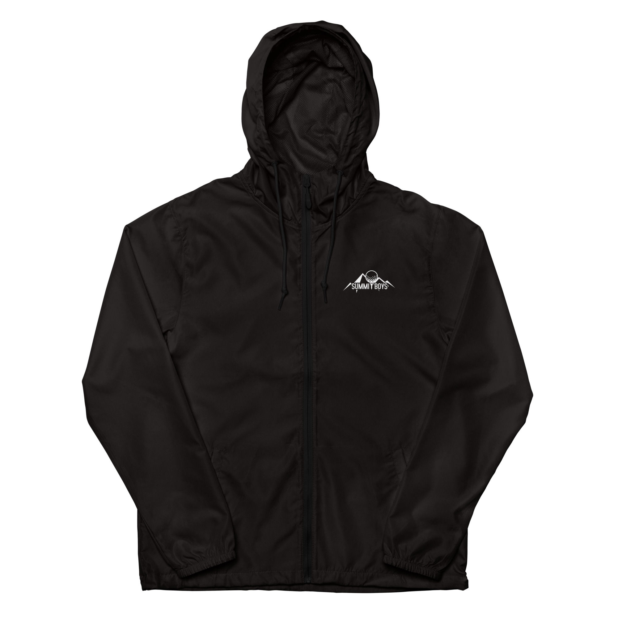 SB Golf lightweight zip up windbreaker