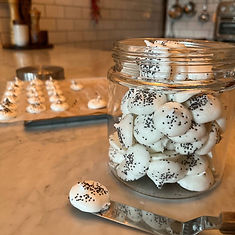 Petites meringues d'aquafaba