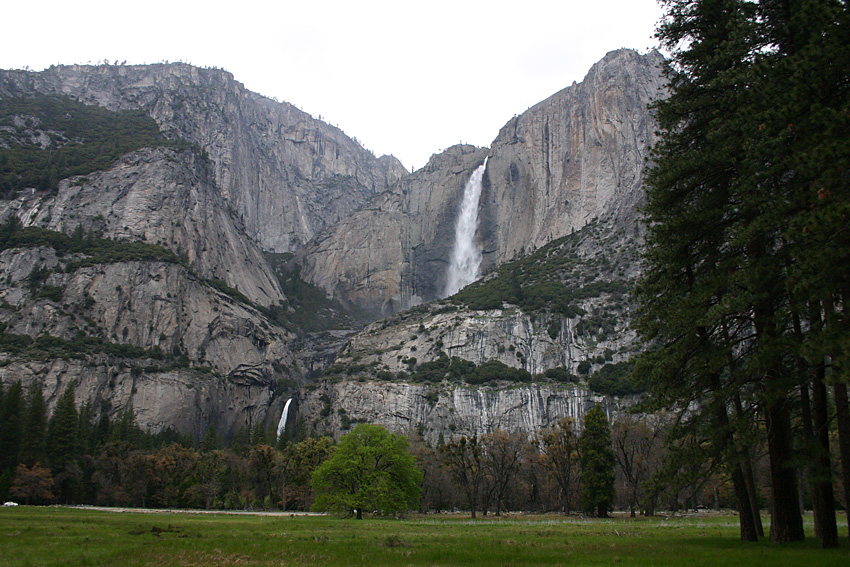 Distant Waterfall