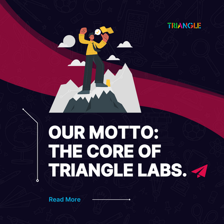 Our Motto: The Core Values Fueling Triangle Labs 🚀