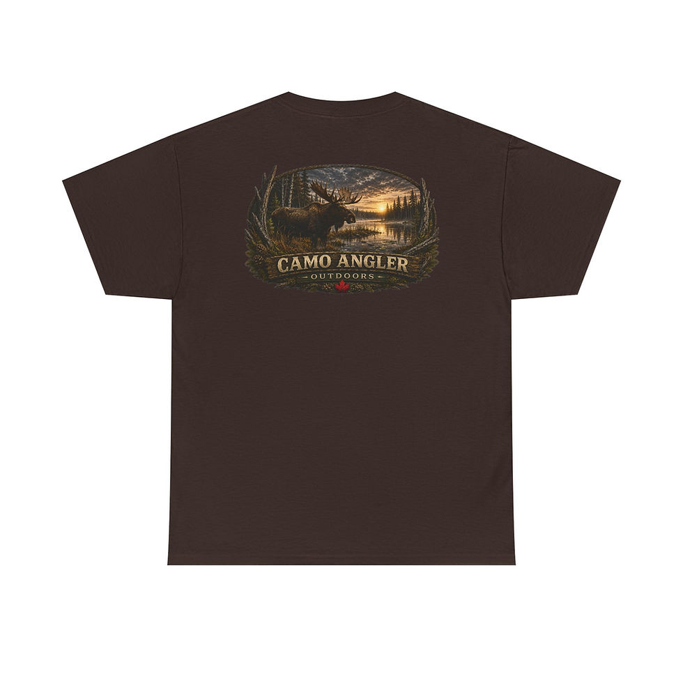 Thumbnail: Camo Angler - Wild Woods & Waters Art Collection - Moose