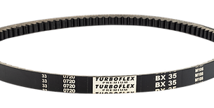 Raw Edge Cogged Belt