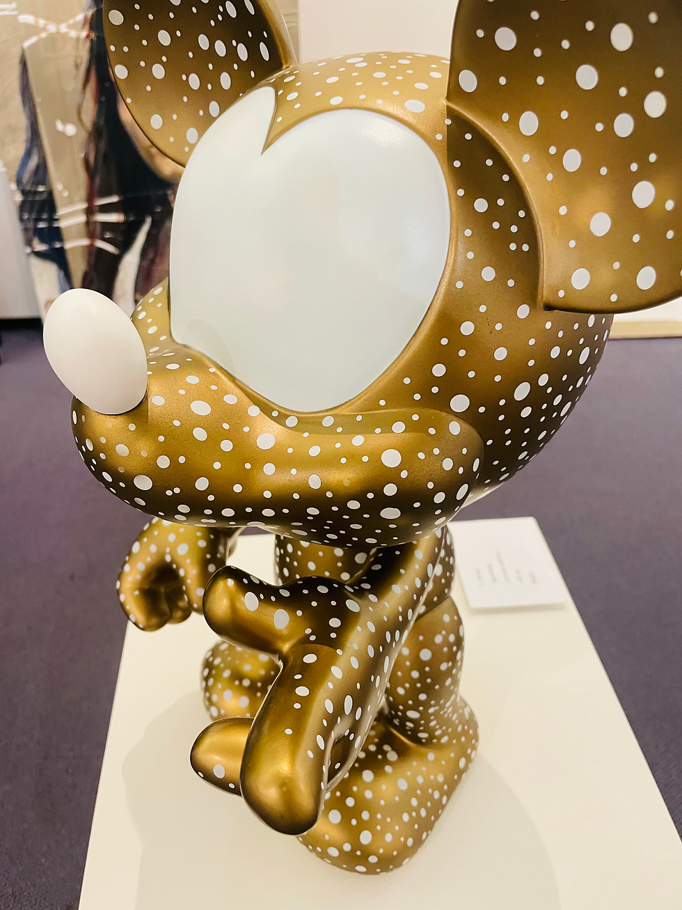 Thumbnail: Thomas Dariel - Mickey Sparkling Gold - Design object - Goud