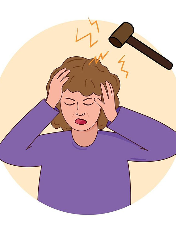 headache-in-a-girl-from-stress-stressful-situation-mental-health-stress-and-anxiety-flat-d