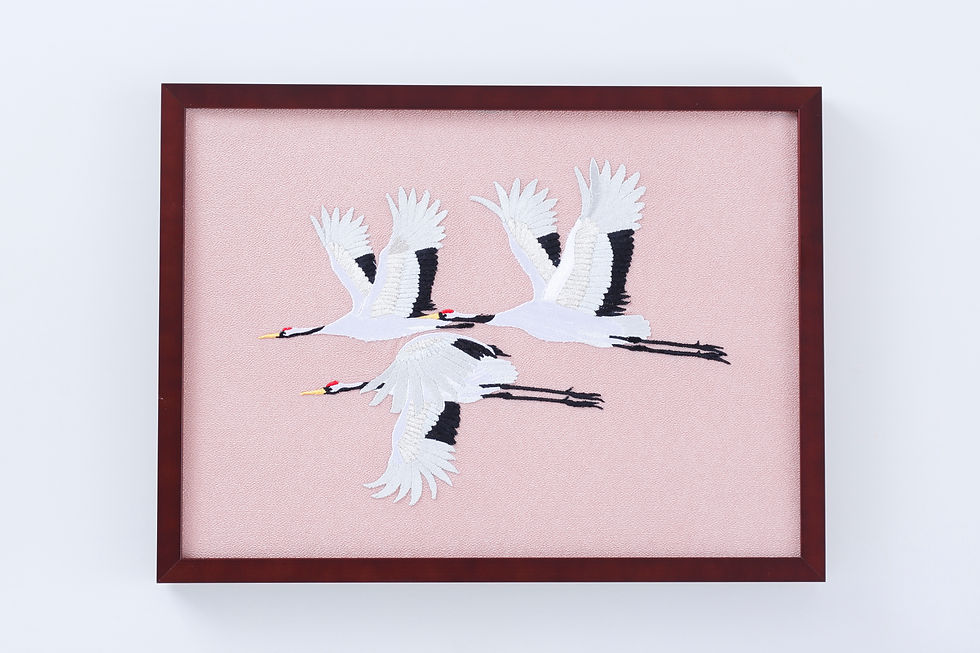 Thumbnail: Cranes in spring (No edge)
