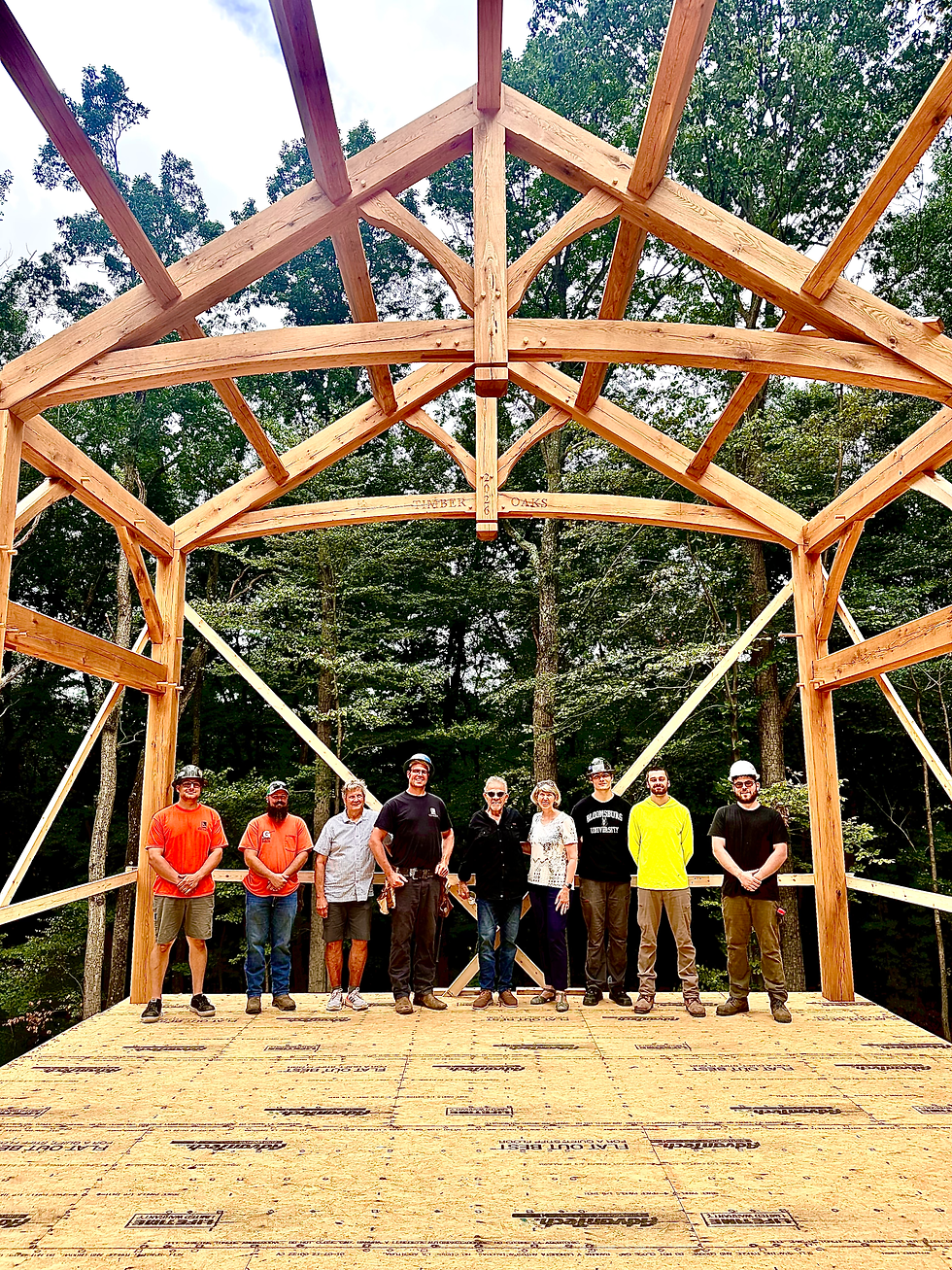 This is the crew and Craig and I and Tony. Left to right, Anthony, Jacob, Craig, Josh, Tony, Angie, Jarred, Josiah, and John the intern. Phot: Andrew the photographer.