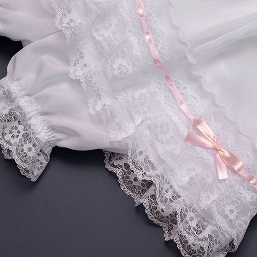 Thumbnail: Plain Voile Christening Dress Set