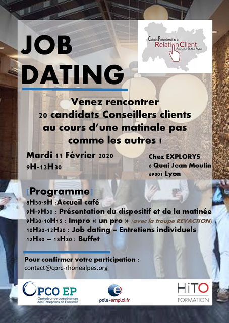 Job dating !