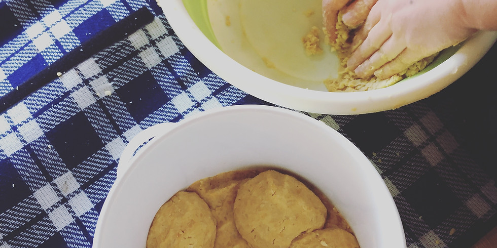 ひよこ豆のお味噌仕込みとアルモンデナンデモナベサ