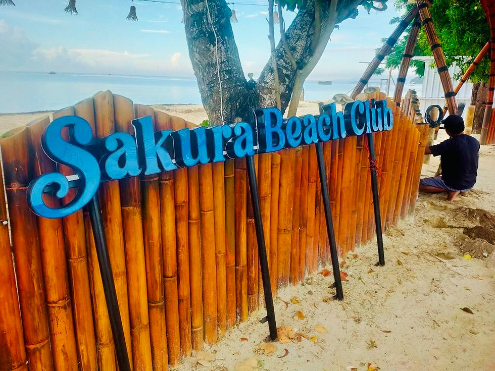 Sakura Beach Club✨ができましたー‼️