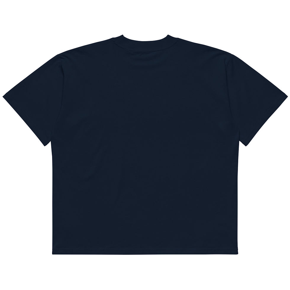 縮圖：Game Day Unisex organic oversized high neck t-shirt 