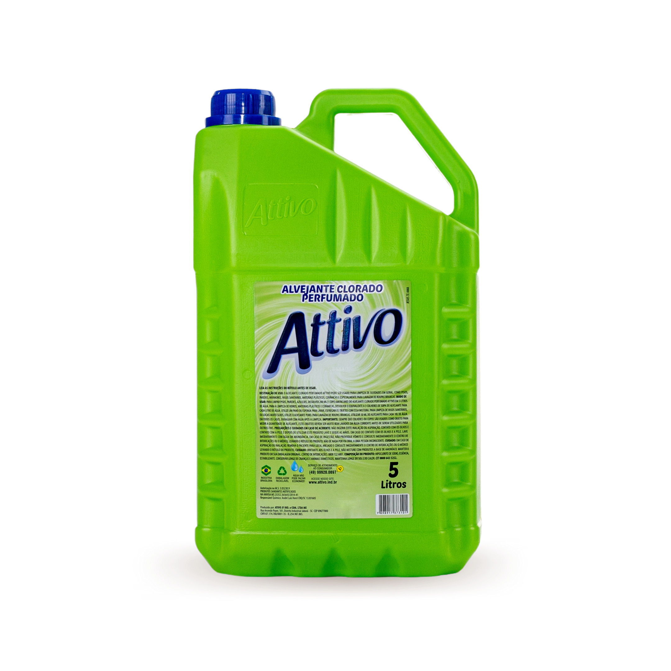 Alvejante clorado perfumado