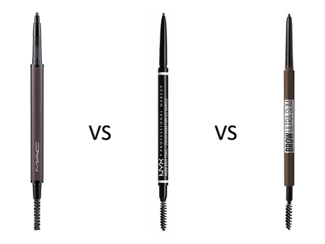 BATTLE OF THE EYEBROW PENCILS: MAC vs NYX vs MAYBELLINE