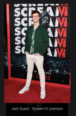 Jack Quaid Scream premier
