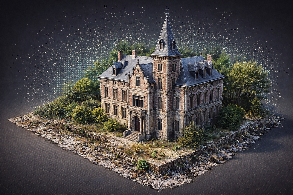Scan 3d d'une maison