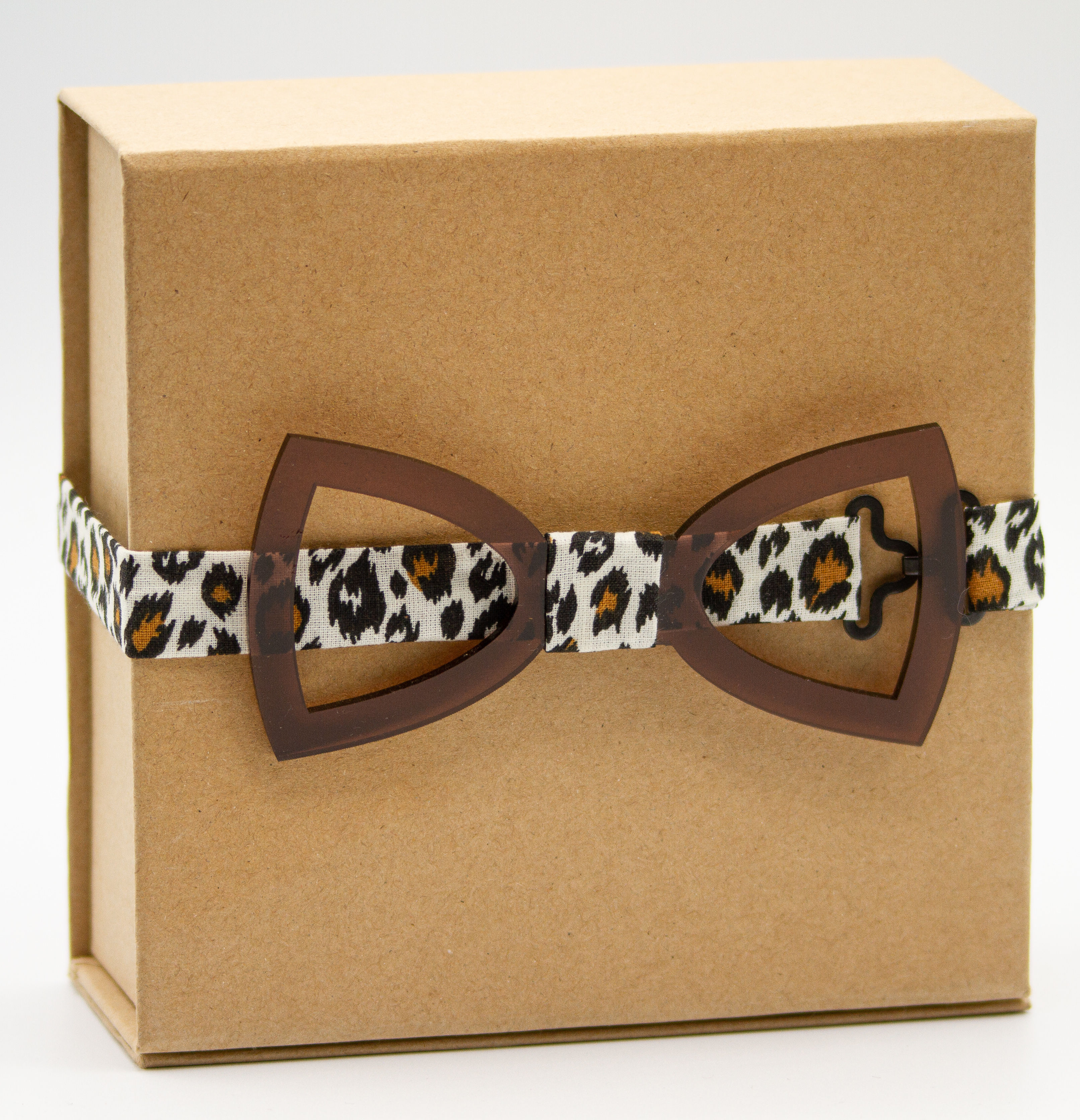 Noeud papillon adulte brun