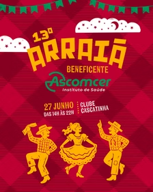 Festa junina da Ascomcer acontece neste sábado (27) unindo alegria e solidariedade