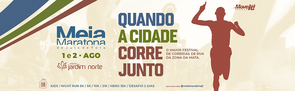 Meia Maratona de JF provoca mudança em itinerários de ônibus na Zona Norte
