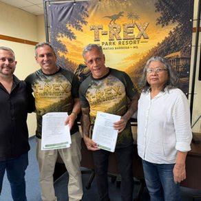 Parque temático ‘T- REX Park Resort’ chega em Matias Barbosa