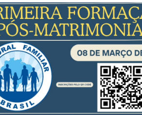 Abertas inscrições para Primeira Formação Pós-Matrimonial da Pastoral Familiar em Juiz de Fora